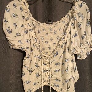 AE crop top with ties